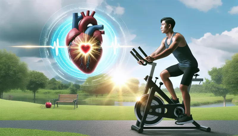 Can fitness bike workouts improve overall cardiovascular health?